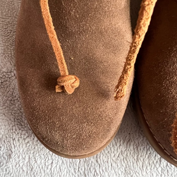 Sperry Top-Sider Stella Prow Lace-Up Wedge Chukka Ankle Boot Suede Leather Taupe - Picture 13 of 17